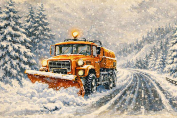 Ne előzz hókotrót!