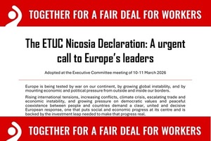 ETUC: Nicosiai nyilatkozat
