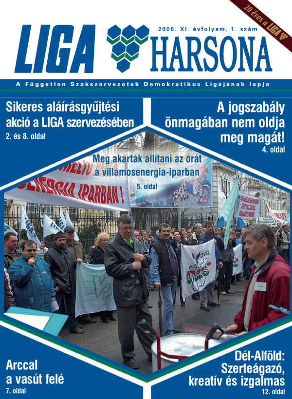 LIGA Harsona 2008. I. szám