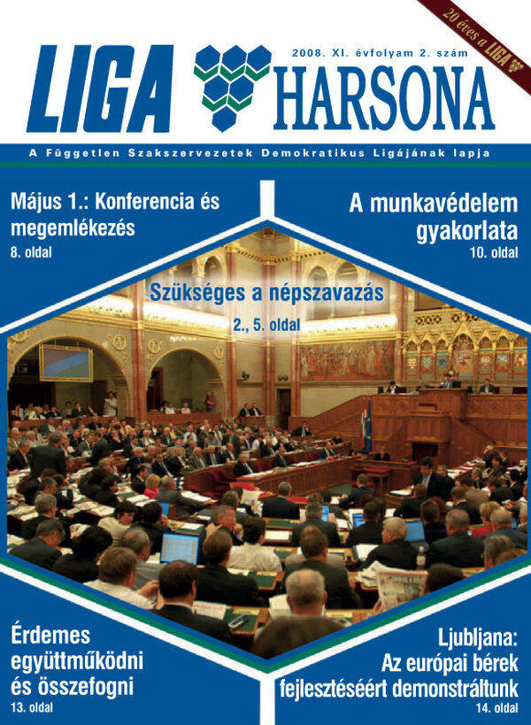 LIGA Harsona 2008. II. szám