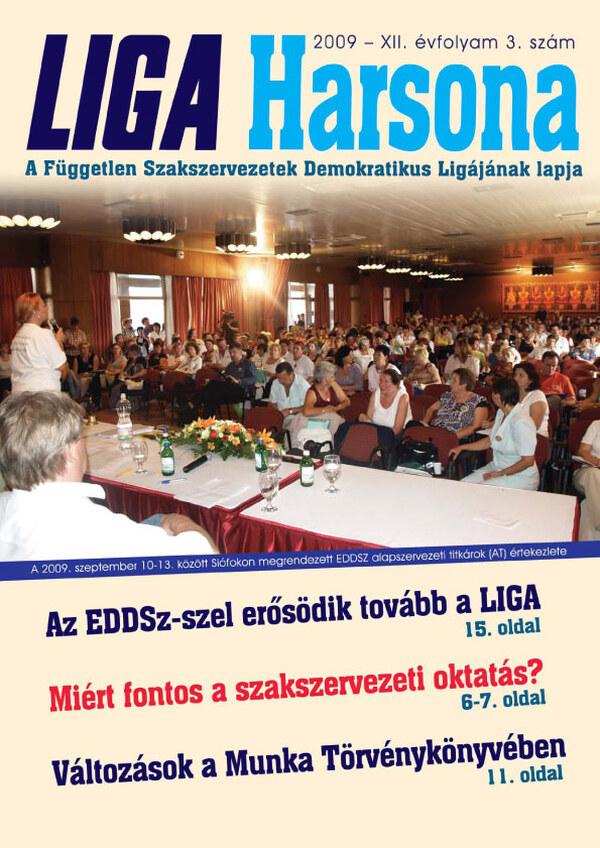 LIGA Harsona 2009. III. szám
