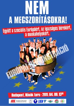 A jogainkért jöttünk!