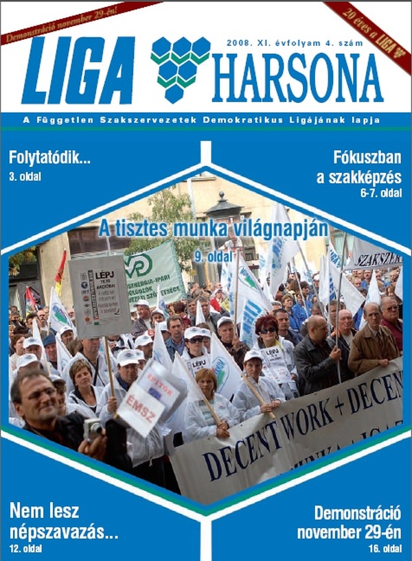 LIGA Harsona 2008. IV. szám