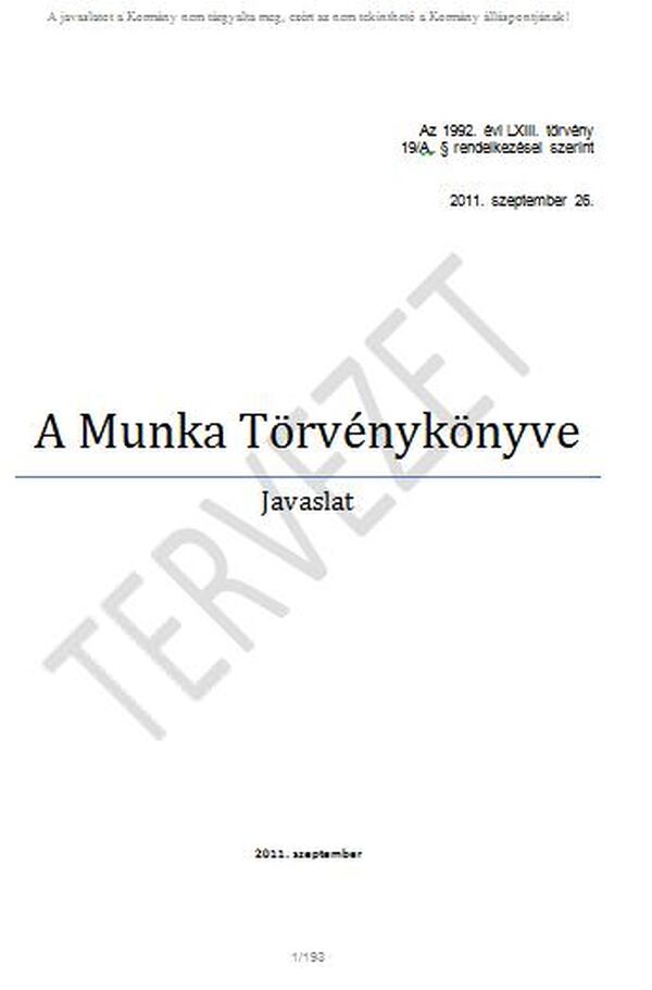 Új Mt. - 2011. októberi állapot