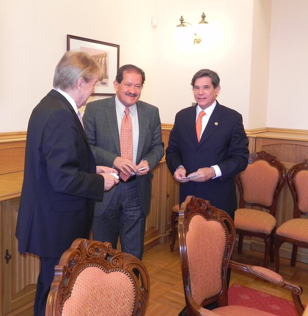 A kolumbiai köztársaság alelnöke látogatást tett a LIGA Szakszervezeteknél