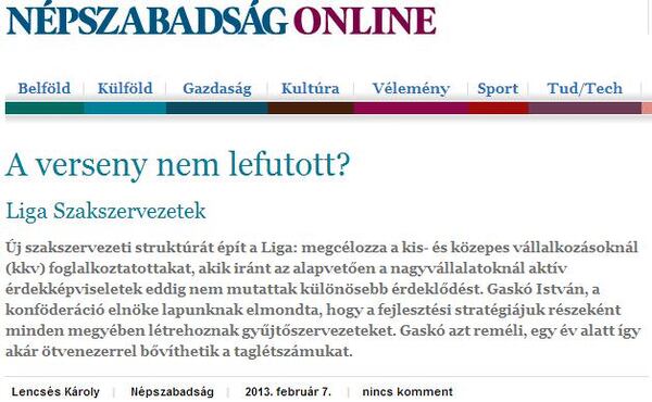 A verseny nem lefutott