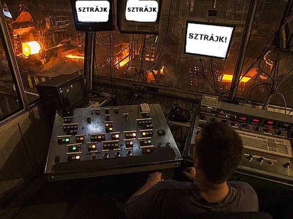 A LIGA támogatja a Dunaferres sztrájkolókat