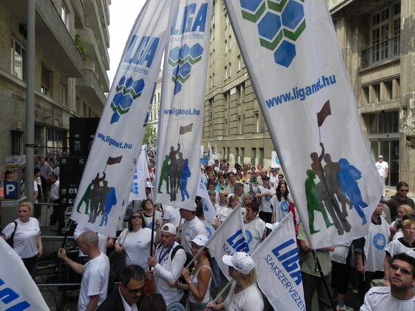 A LIGA Szakszervezetek taglétszáma köszöni, jól van