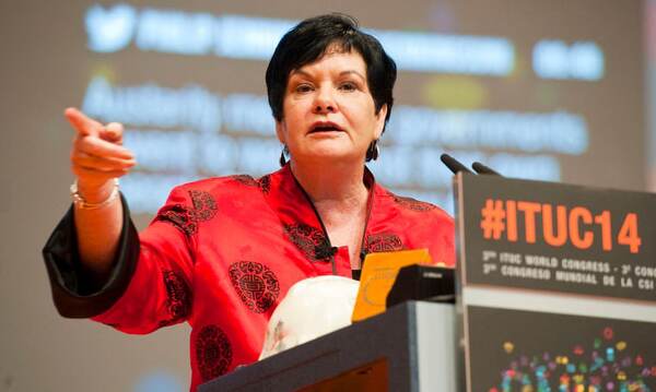Sharan Burrow újrázott az ITUC főtitkári pozíciójában
