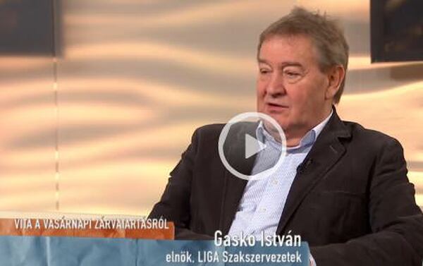 Népszavazás - Gaskó István a Mokkában