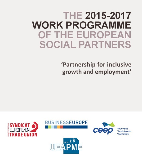 The 2015-2017 Work Programme of the European Social Partners